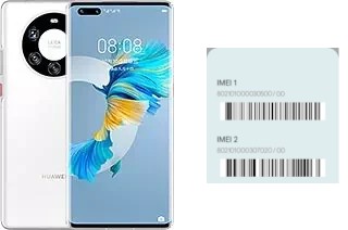 So sehen Sie den IMEI-Code in Mate 40 Pro+