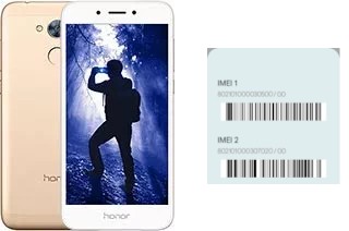 So sehen Sie den IMEI-Code in Honor 6A