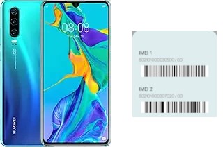 So sehen Sie den IMEI-Code in Huawei P30