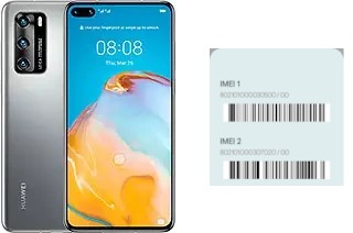 So sehen Sie den IMEI-Code in Huawei P40