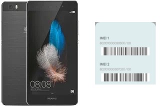 So sehen Sie den IMEI-Code in P8lite ALE-L04