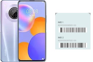 So sehen Sie den IMEI-Code in Huawei Y9a