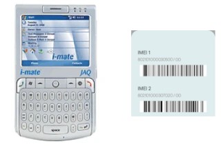 So sehen Sie den IMEI-Code in i-mate JAQ