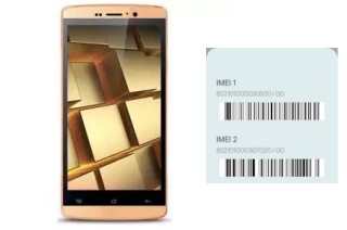 So sehen Sie den IMEI-Code in Iball Andi 5Q Gold