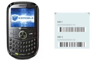 So sehen Sie den IMEI-Code in Comet II