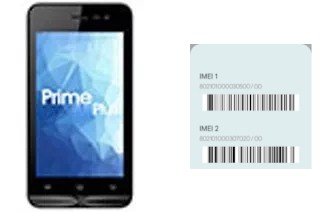 So sehen Sie den IMEI-Code in Prime 4.0 Plus