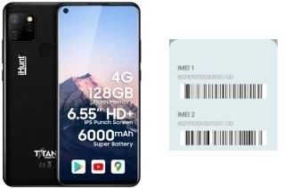 So sehen Sie den IMEI-Code in Titan P6000 Pro 2021