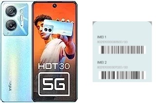 So sehen Sie den IMEI-Code in Hot 30 5G