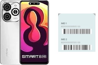 So sehen Sie den IMEI-Code in Smart 8 HD