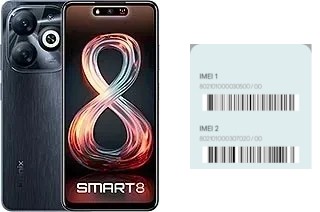 So sehen Sie den IMEI-Code in Smart 8 (India)