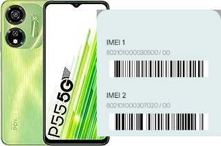 So sehen Sie den IMEI-Code in itel P55 5G