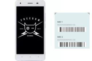 So sehen Sie den IMEI-Code in Freedom M303