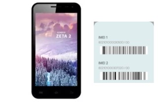 So sehen Sie den IMEI-Code in Zeta 2