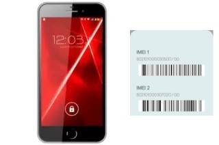 So sehen Sie den IMEI-Code in KN Mobile H60 Plus