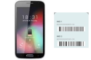 So sehen Sie den IMEI-Code in KN Mobile QT-A08