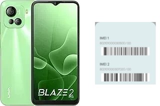 So sehen Sie den IMEI-Code in Blaze 2 Pro