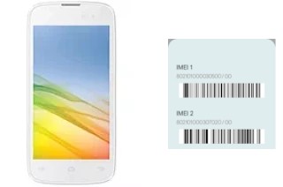 So sehen Sie den IMEI-Code in Iris 450 Colour