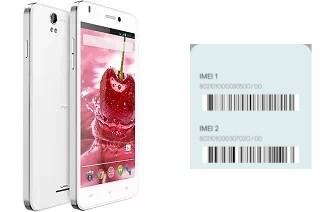 So sehen Sie den IMEI-Code in Iris X1 Grand