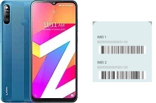 So sehen Sie den IMEI-Code in Lava Z3