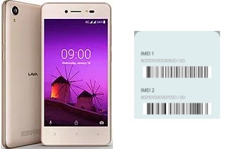 So sehen Sie den IMEI-Code in Lava Z50