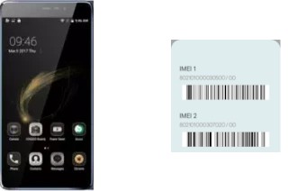 So sehen Sie den IMEI-Code in Leagoo Z6