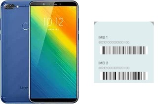 So sehen Sie den IMEI-Code in K5 Note (2018)