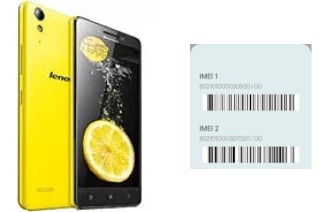 So sehen Sie den IMEI-Code in Lenovo K3