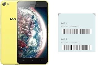 So sehen Sie den IMEI-Code in Lenovo S60