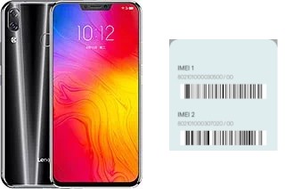 So sehen Sie den IMEI-Code in Lenovo Z5