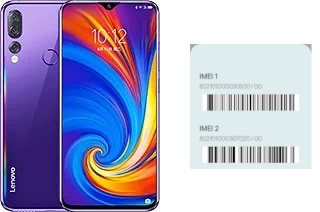 So sehen Sie den IMEI-Code in Lenovo Z5s