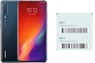 So sehen Sie den IMEI-Code in Lenovo Z6