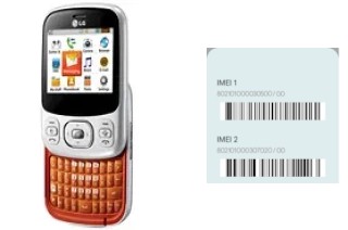 So sehen Sie den IMEI-Code in C320 InTouch Lady