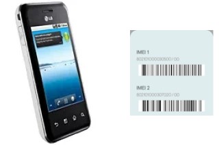 So sehen Sie den IMEI-Code in Optimus Chic E720