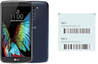 So sehen Sie den IMEI-Code in LG K10