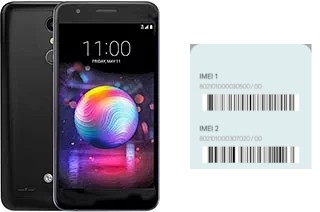 So sehen Sie den IMEI-Code in LG K30