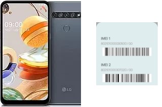 So sehen Sie den IMEI-Code in LG K61