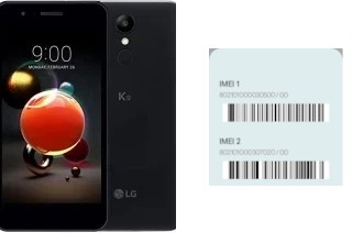 So sehen Sie den IMEI-Code in LG K9