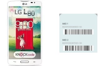 So sehen Sie den IMEI-Code in LG L80