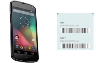 So sehen Sie den IMEI-Code in Nexus 4 E960