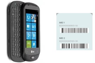 So sehen Sie den IMEI-Code in C900 Optimus 7Q