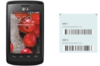 So sehen Sie den IMEI-Code in Optimus L1 II E410