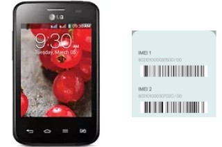 So sehen Sie den IMEI-Code in Optimus L3 II Dual