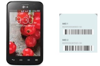 So sehen Sie den IMEI-Code in Optimus L4 II Dual E445