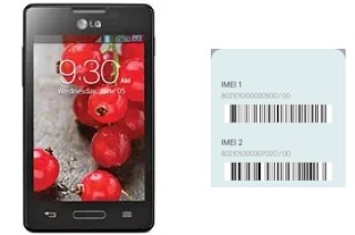 So sehen Sie den IMEI-Code in Optimus L4 II E440