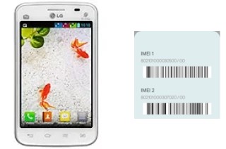 So sehen Sie den IMEI-Code in Optimus L4 II Tri E470