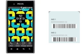 So sehen Sie den IMEI-Code in Prada 3.0