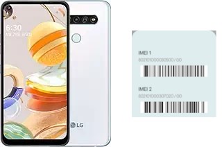 So sehen Sie den IMEI-Code in LG Q61