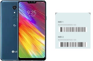 So sehen Sie den IMEI-Code in LG Q9