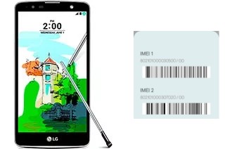 So sehen Sie den IMEI-Code in Stylus 2 Plus