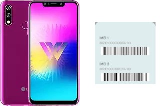 So sehen Sie den IMEI-Code in LG W10